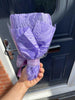 Hand Soap Flower Bouquet in Gift Box, Soap Flowers, Purple/Blue - blue soap flowers, lavender soap flower, orange soap flowers, purple soap flowers bouquet, soap flower bouqet - MOXVIO