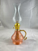 Traditional Handmade Copper Kerosene Lamp, Nostalgic Turkish Ottoman Oil Lamp