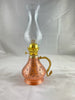 Traditional Handmade Copper Kerosene Lamp, Nostalgic Turkish Ottoman Oil Lamp