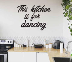 Kitchen metal wall deals decor