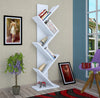 Silva Wooden Bookshelf, Unique Decorative Tree Shaped Bookcase