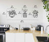 aloe-3-pieces-succulent-flower-set-metal-wall-art-kitchen