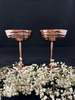 Copper Martini Glass, Handcrafted Grande Copper Cup