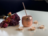Copper Tumbler, Apple Cocktail Cup, Handmade Vintage Bar Accessories