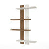Amaranth Modern Wall Mounted Floating Shelf, Stylish Wood Wall Decor