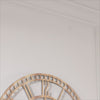 Bullseye Large Wooden Wall Clock, 50cm-70cm, 3D Silent Non-Ticking Wall Clock