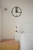 Lilium Minimalist Wall Clock, 50cm-70cm, Unique Modern Design - large wall clock, metal wall clock, minimalist wall clock, modern wall clock, silent wall clock, unique wall clock, wall clock - MOXVIO